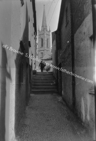 OLD ST MARY'S FROM ROSE INN STREET